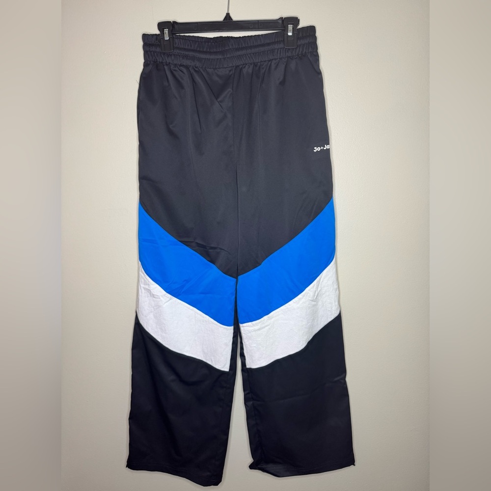 Jo+Jax Dance‎ Pants Women’s Medium Adult Colorblock Black Blue